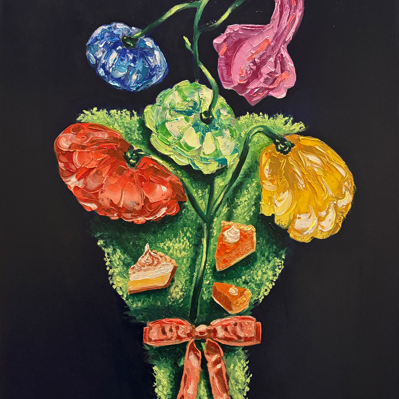 Moliūgai / Aliejus - drobė, 60 x 80, 2026