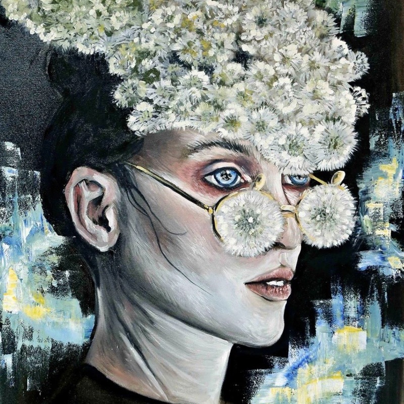 Pienės / Aliejus - drobė, 120 x 80, 2019