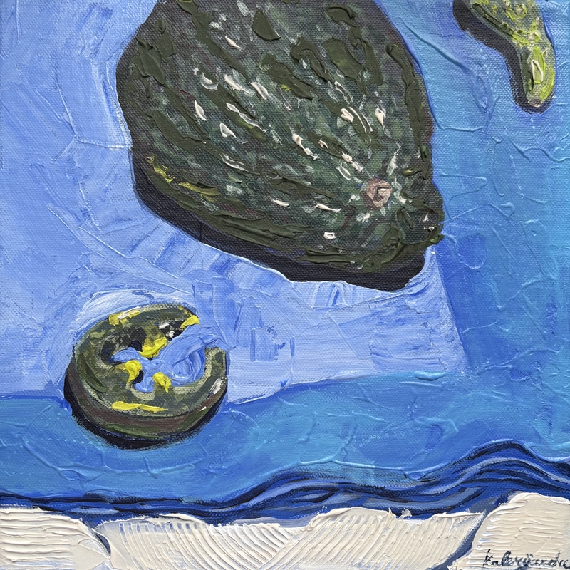 Trio / Akrilas - drobė, 30 x 30, 2025