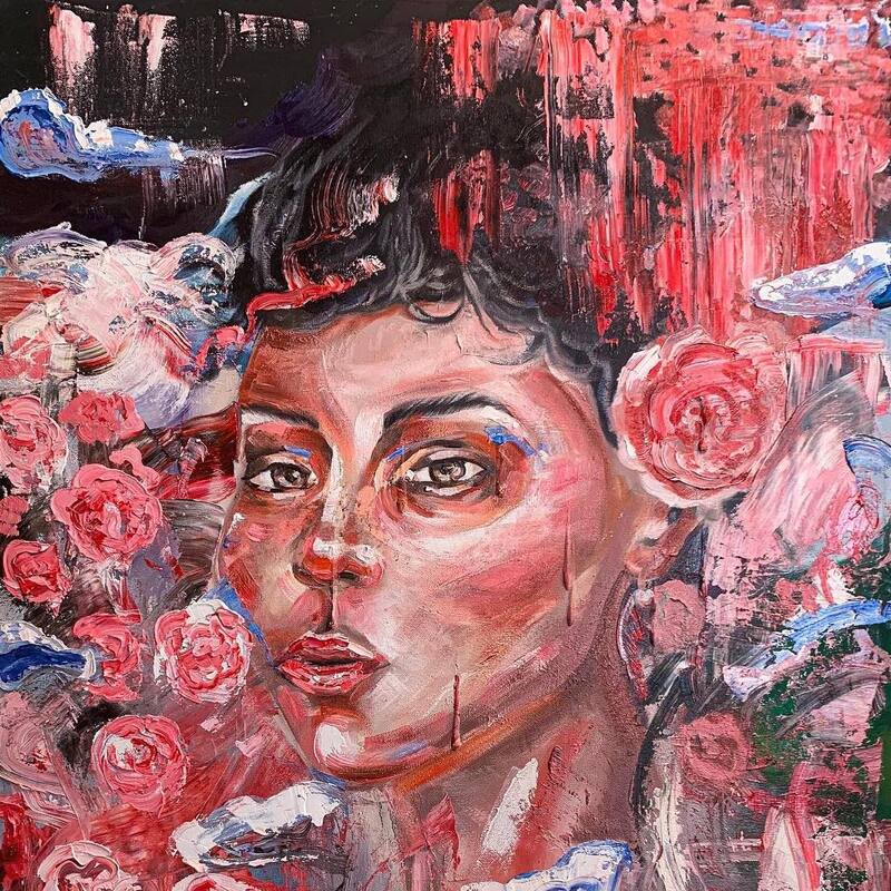 Sapnai / Aliejus - drobė, 100 x 80, 2019